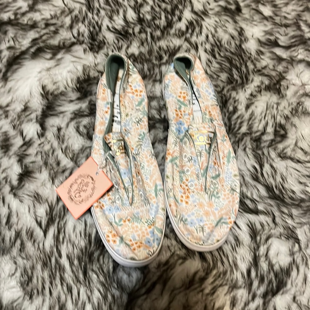 Floral keds! great for spring and summer and to just slip on!